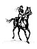 168A Lady on Horse